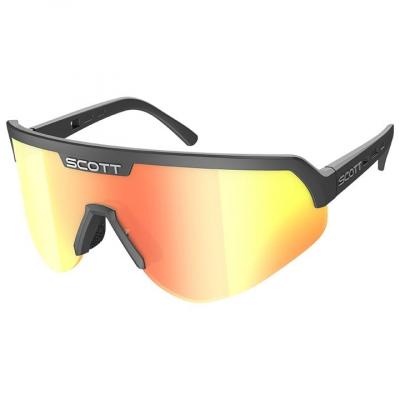 SCOTT  Sport Shield Lunettes de soleil (Black,One Size)
