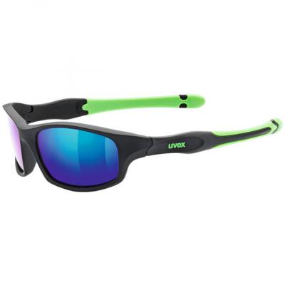 UVEX  Sportstyle 507 Mirror Sunglasses Noir Mirror Green/CAT3