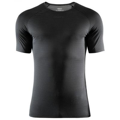 CRAFT Maillot manches courtes  pro dry nanoweight noir homme