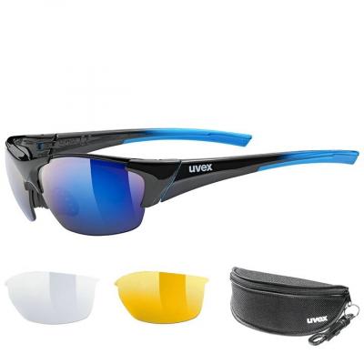 UVEX  Blaze Iii 2.0 Mirror Sunglasses Bleu,Noir Mirror Blue