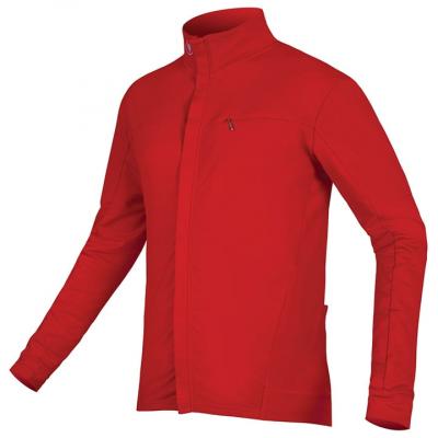 ENDURA Maillot manche longue  Xtract Roubaix rouge - XXL