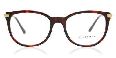 BURBERRY  Femme  BE2255Q 3657 Montures optiques Ac&eacute;tate Tortue Carr&eacute; Normale