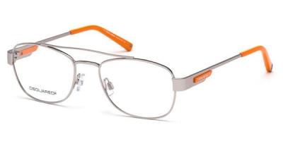DSQUARED LUNETTES  HOMME 2 DQ5121-016-52  Argent