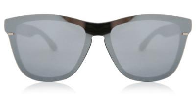 HAWKERS  Mixte One Hybrid Lunettes de soleil, Chrom&eacute;, Taille unique EU