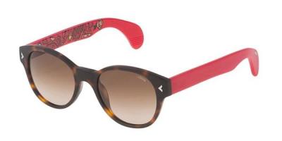 LOZZA  Unisex  SL1913V MACHO 9AJM Lunettes de soleil Ac&eacute;tate Havane Marron Pantos Normale Ombr&eacute;