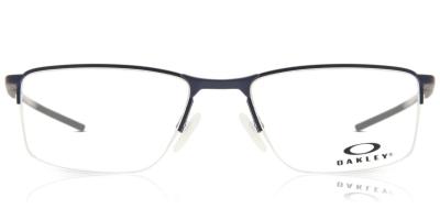 OAKLEY  Homme  OX3218 SOCKET 5.5 321803 Montures optiques M&eacute;tal Bleu Carr&eacute; Normale