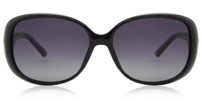 POLAROID PLD - P8430 - Femme - Rectangulaires - Monture compl&egrave;te - INJECT&Eacute; - VIEUX - NOIR - 58 - POLARIS&Eacute;