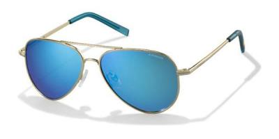 POLAROID Lunettes de soleil  Pld 8015/n col. j5g/jy Enfants Pilot Or