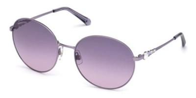 SWAROVSKI  Sk-0180-81z Sunglasses Violet Homme