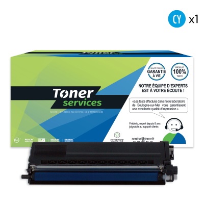 TONER SERVICES Compatible Brother TN325 Toner Cyan TN325C (BTTN325CR)