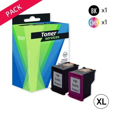  Compatible HP 300XL Pack 2 Cartouches Noir et couleurs (CN637EE)