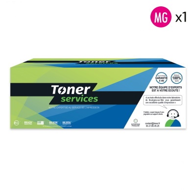 TONER SERVICES Compatible Oki Toner Magenta 44973534 (OT301M)