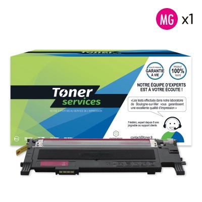 TONER SERVICES Compatible Samsung 4072S Toner Magenta SU262A (CLT-M4072S)