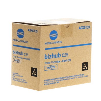 KONICA MINOLTA  TNP27bk Toner Noir(e) Original A0X5153