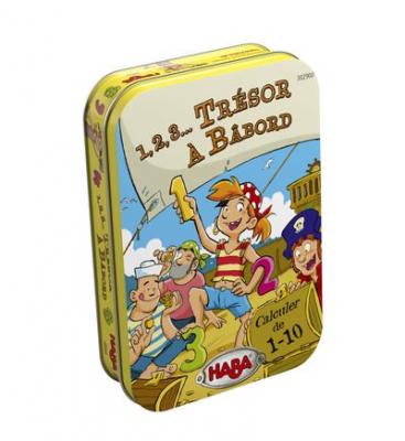 HABA  1, 2, 3... Tr&eacute;sor &Agrave; B&acirc;bord