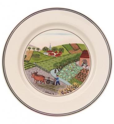 VILLEROY & BOCH Villeroy&Boch Design Naif Brotteller 17cm Feldarb. 10-2337-2665