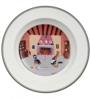 VILLEROY & BOCH Design Naif Assiette creuse Chemin&eacute;e Multicolore 