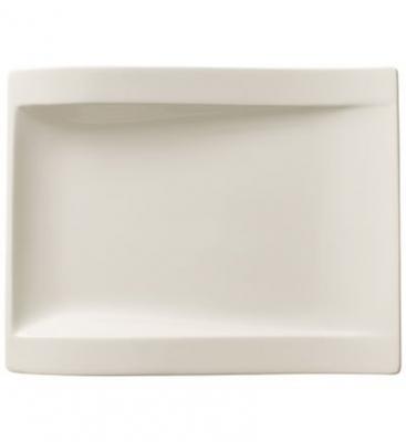 VILLEROY & BOCH NewWave Assiette dessert rectangulaire Blanc 