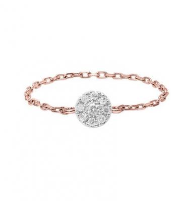 DJULA Bague Cha&icirc;ne Cible Magic Touch