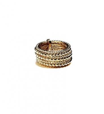 AGNES DE VERNEUIL Bague Semainier Mix de Perles