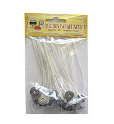 SENTOSPHERE Sentosph&egrave;re - M&egrave;ches paraffin&eacute;es sachet de 25
