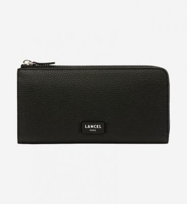 LANCEL  Portefeuille Ninon Cuir  Noir
