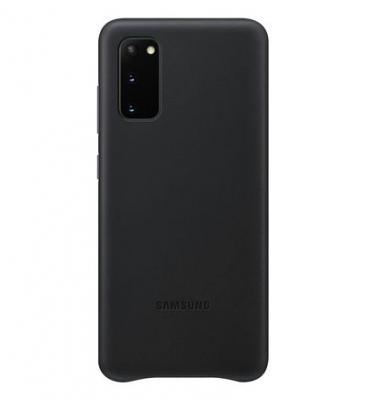 SAMSUNG Coque  galaxy s20 en cuir ef-vg980lbegeu - noir