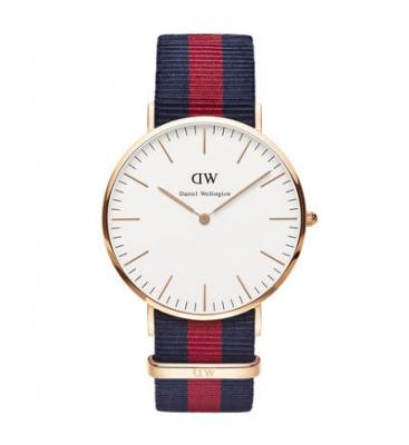 DANIEL WELLINGTON  DW Montre Classic Oxford 40mm Or rose
