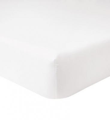 YVES DELORME Drap housse en satin beige, Triomphe 