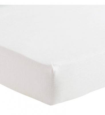 ALEXANDRE TURPAULT Drap housse uni en pur lin, Made in France, MAINE
