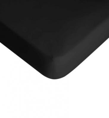 DESCAMPS Drap housse Unis Satin pivoine 110 fils/cm&sup2;