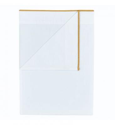 DESIGNERS GUILD  Astor Drap Plat, Coton, Ch&acirc;taigne/Ocre, 270 x 300 cm