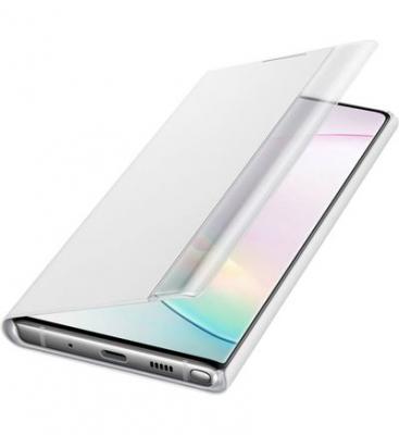 GENERIQUE SAMSUNG Clear View Cover Blanc Galaxy Note 10 - 6.3 pouces