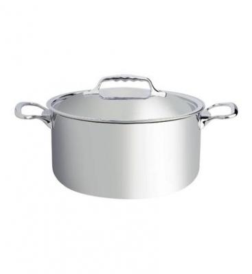 DE BUYER Faitout avec couvercle Inox Affinity 28 cm Multicolore 