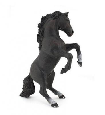 PAPO  Black Horse Bred Figure Noir