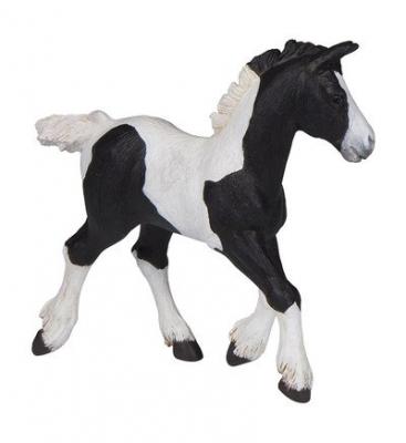 PAPO Figurine cheval cob noir : poulain HAB3465000515089