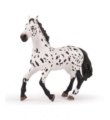 PAPO Figurine : Grand Cheval Apaloosa  