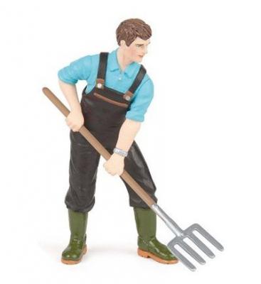 PAPO - Jardinier LA Vie A LA Ferme Figurine, 39216