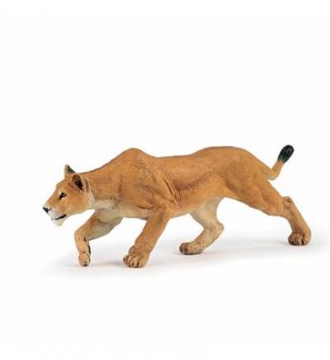 PAPO - Lionne chassant LA Vie Sauvage Figurine, 50251, Multicolore