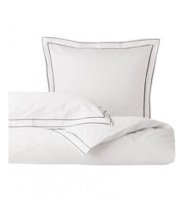 DESCAMPS Housse de couette Closerie Pralin en satin 110 fils/cm&sup2;