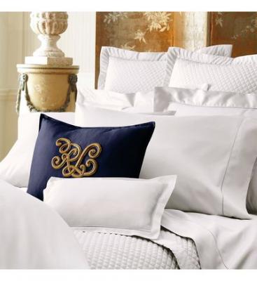 RALPH LAUREN HOME Housse de couette en satin gris, Rl624 