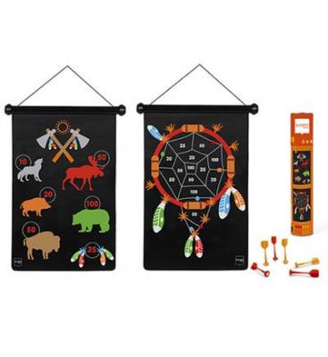 NATURE ET DECOUVERTES Jeu de fl&eacute;chettes magn&eacute;tique 