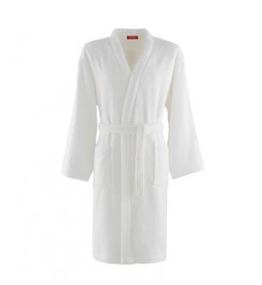 OLIVIER DESFORGES Kimono de bain en coton 380 g/m&sup2;, Alizee Blanc 