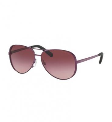 MICHAEL KORS  Femme  MK5004 CHELSEA 11588H Lunettes de soleil M&eacute;tal Violet Bordeaux Carr&eacute; Normale Ombr&eacute;