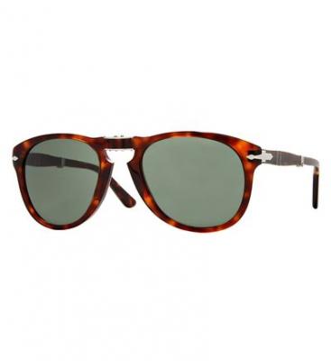 PERSOL Lunettes de soleil  Po0714 folding col. 24/31 Hommes Pilot Havana