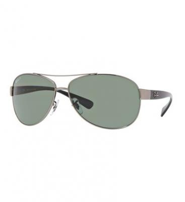 Lunettes de soleil Ray-ban Rb3386 col. 004/9a Hommes Pilot Gunmetal