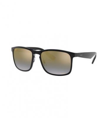 RAY BAN Lunettes de soleil Ray-ban Rb4264 col. 601/j0 Hommes Carr&eacute; Noir