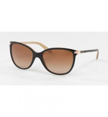 RALPH EYEWEAR Lunettes de soleil Ralph lauren Ra5160 col. 109013 Femme Cat eye Noir