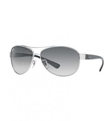 Ray-ban rb3386 argent gris d&eacute;grad&eacute; - medium-large