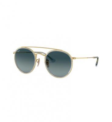 RAY BAN  Round Double Bridge zonnebril RB3647N 9123/3M